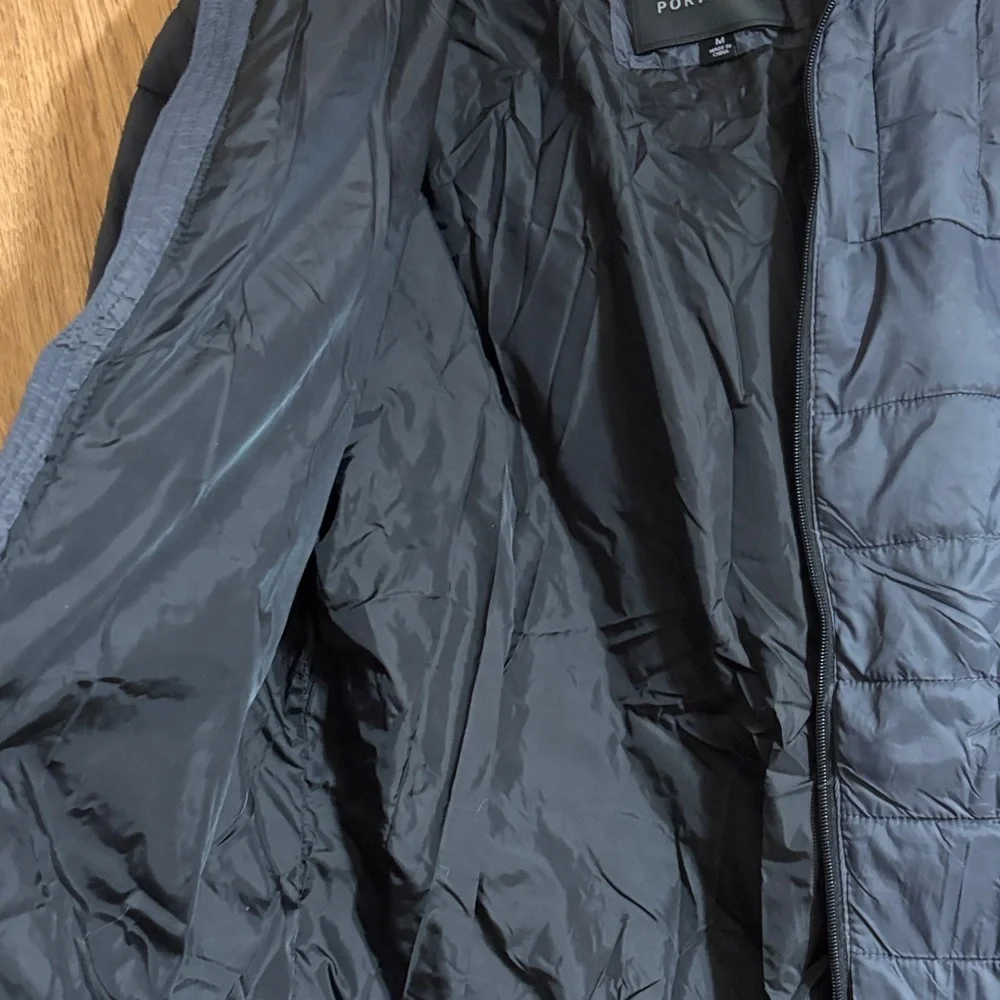 Perry Ellis Charcoal Puffer Jacket